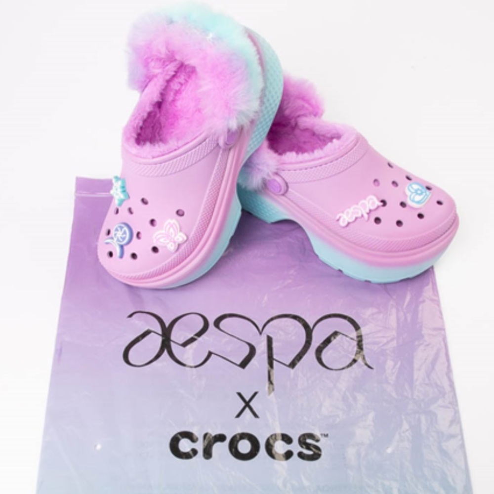 Aespa X Crocs brand new with tags